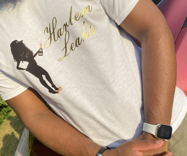 Harlem Leaks White T-Shirt 