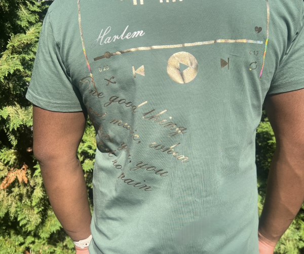 Harlem Leaks Music Graphic T (Green)